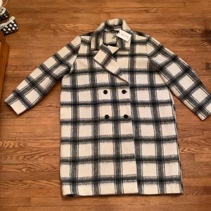 NOIZE VEGAN PETA APPROVED WOOL LONG COAT